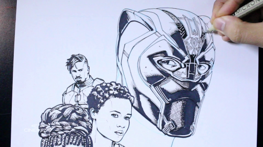 TiffanyLing-Drawing the Marvel Universe