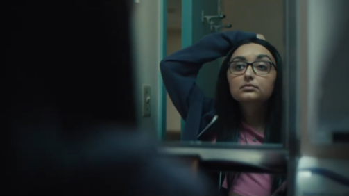 Tiffany Ling produced spot for SickKids Hospital girl with glasses looking in the mirror
